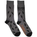 AC/DC Back in Black Bolts [Socks]